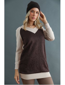 BIANCA Tunic - Chocolate