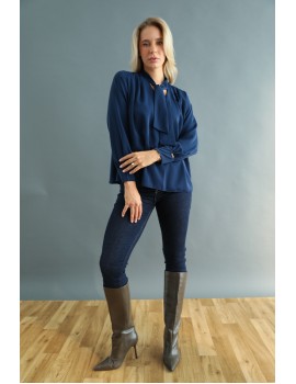 FREYDIS Shirt - Dark Blue