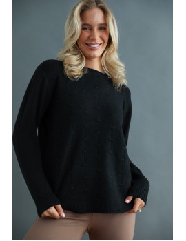 MINERVA Pulover - Black