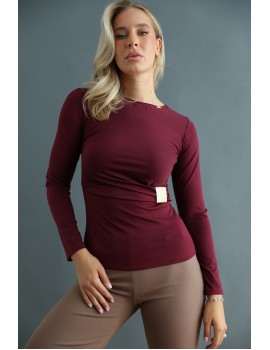 PENNY Felső - Burgundy