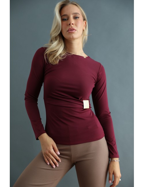 PENNY Felső - Burgundy