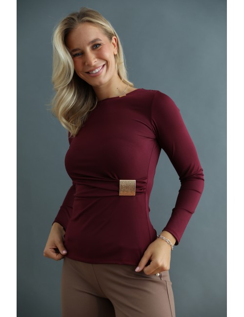 PENNY Felső - Burgundy
