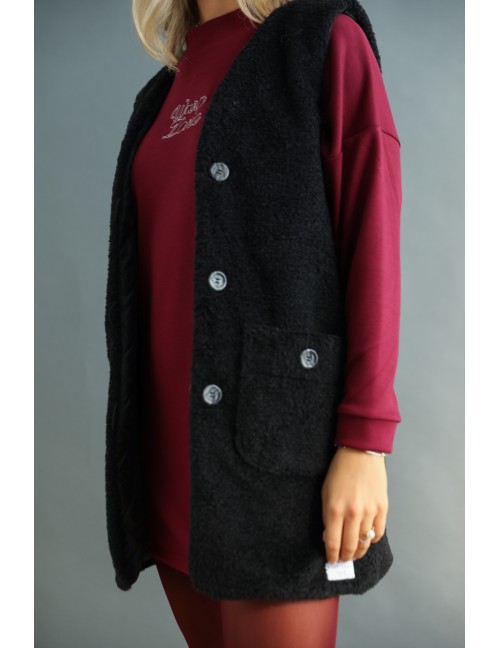 HERON Mellény - Fekete