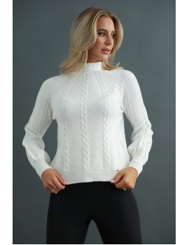 ALIA Pulover - White