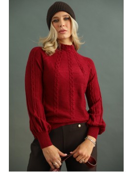 ALIA Kötött Felső - Bordó ALIA Kötött Felső - Bordó