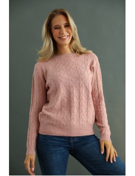 ENISE Kötött Felső - Pink