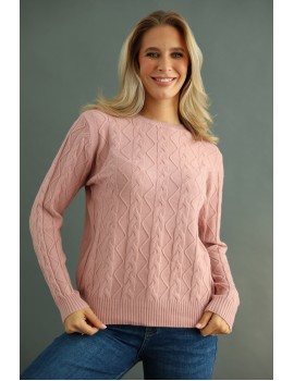 ENISE Kötött Felső - Pink