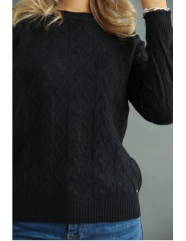 ENISE Pulover - Black