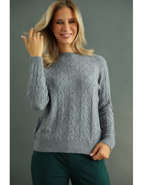 ENISE Kötött Felső - Szürke ENISE Kötött Felső - Szürke