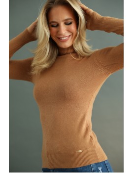 ZINA Pulover - Brown