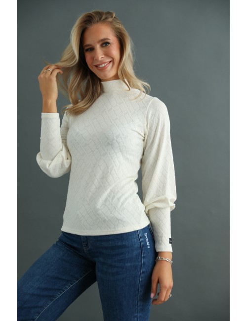 CHARIA Kötött Felső - Fehér CHARIA Kötött Felső - Fehér