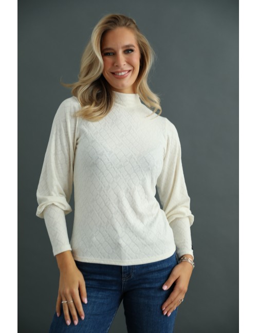 CHARIA Kötött Felső - Fehér CHARIA Kötött Felső - Fehér