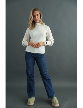 CHARIA Pulover - White