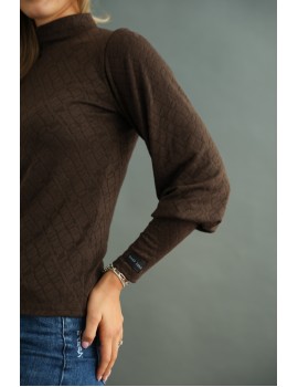 CHARIA Pulover - Brown