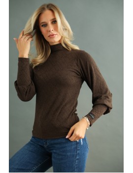 CHARIA Pulover - Brown