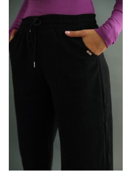 Corduroy Pants - Black