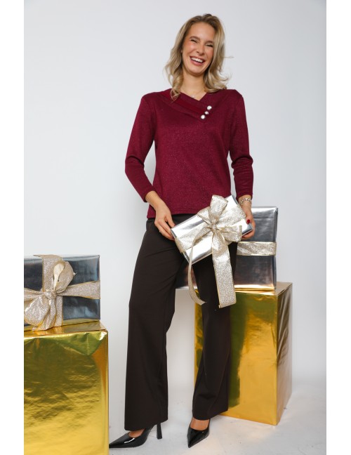 KITANA Felső - Burgundi KITANA Felső - Burgundi