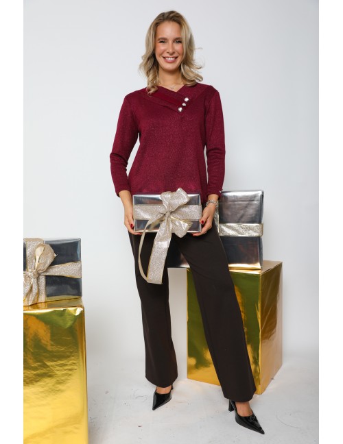 KITANA Felső - Burgundi KITANA Felső - Burgundi