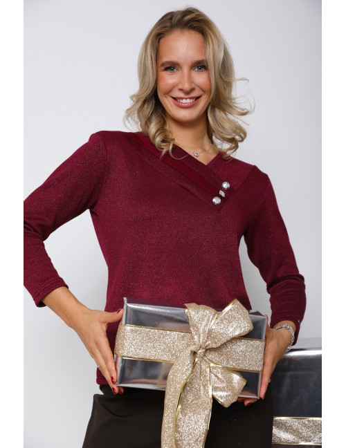 KITANA Felső - Burgundi KITANA Felső - Burgundi