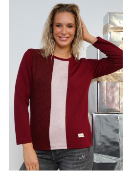 TRIXY Pulóver - Burgundy