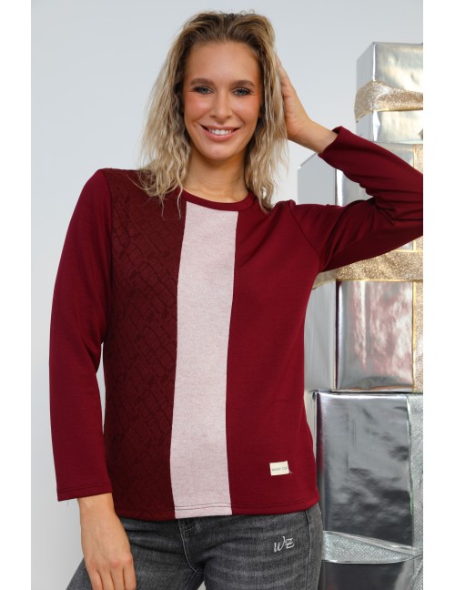 TRIXY Pulóver - Burgundy