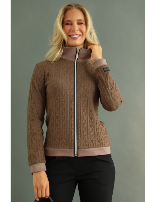 LILIAN Kötött Kardigán - Csokoládé LILIAN Kötött Kardigán - Csokoládé