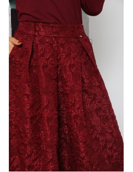 PAULA Szoknya - Bordó