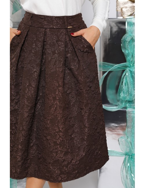 PAULA Szoknya - Barna PAULA Szoknya - Barna