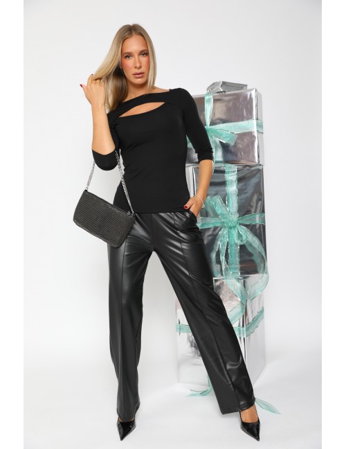 BASIC Alkalmi Felső - Fekete