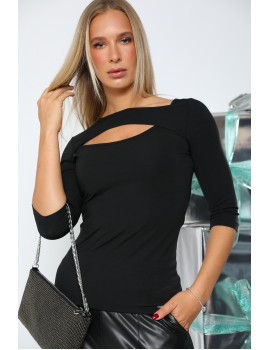 BASIC Alkalmi Felső - Fekete