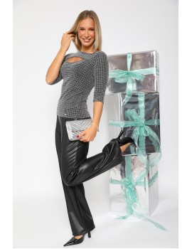 BASIC Alkalmi Felső - Ezüst