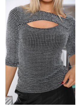 BASIC Alkalmi Felső - Ezüst