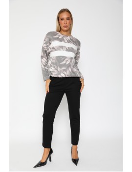 ESSY Mohair Pulóver - Szürke