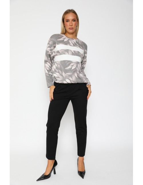 ESSY Mohair Pulóver - Szürke