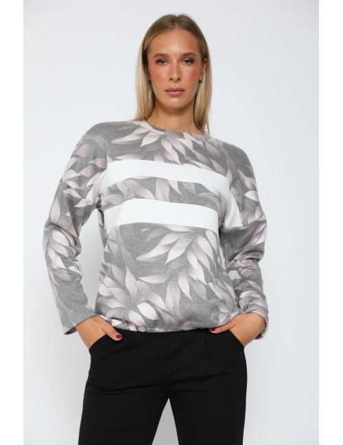 ESSY Mohair Pulóver - Szürke