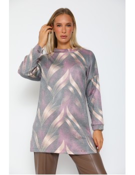 LATIA Mohair Tunic - Brown