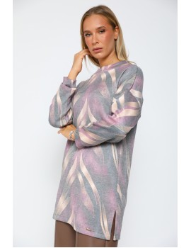 LATIA Mohair Tunic - Brown