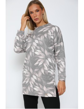 LATIA Mohair Tunic - Grey