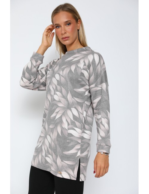 LATIA Mohair Tunika - Szürke