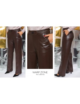 Bőr Nadrág - Barna