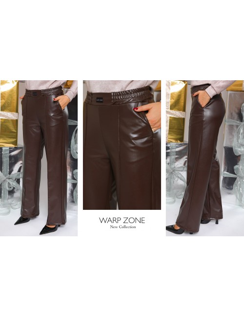 Bőr Nadrág - Barna