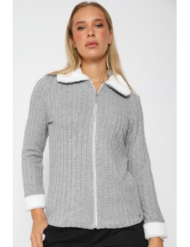 CHIRSTY Cardigan - Grey