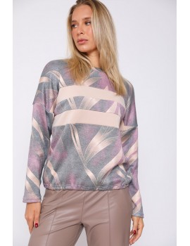 ESSY  Mohair Top - Beige