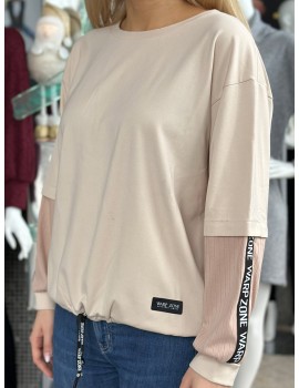 KERINA Pulóver - Bézs