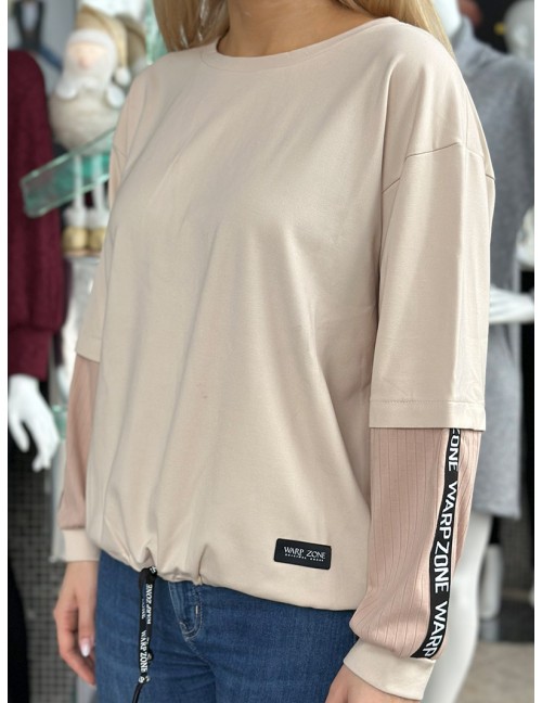 KERINA Pulóver - Bézs