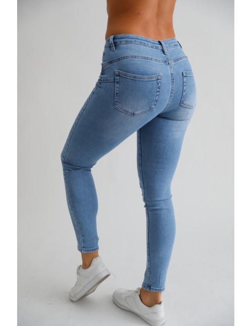 TELLINA Hímzett Farmernadrág