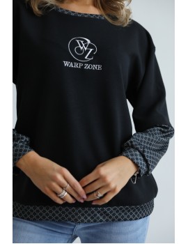 TWISTY Felső - Fekete