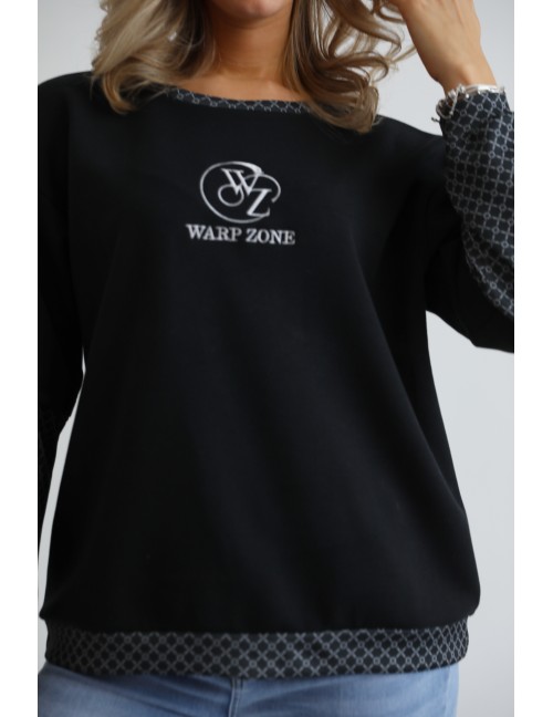 TWISTY Felső - Fekete