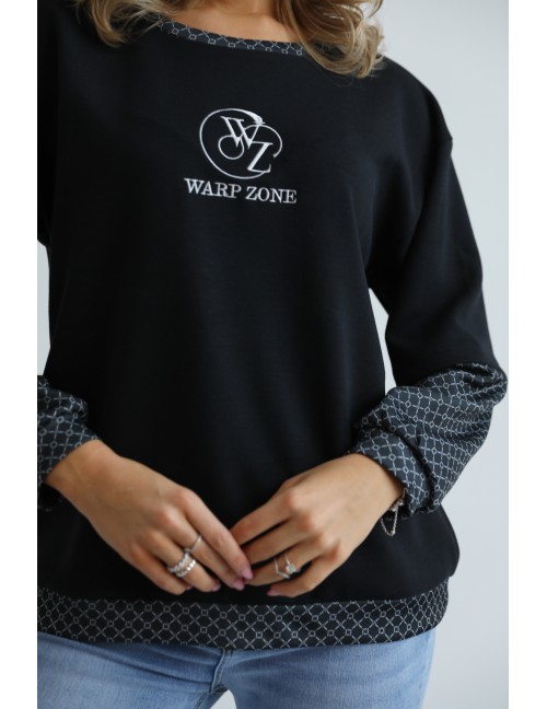 TWISTY Felső - Fekete