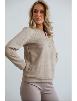 ZIPPY T-Shirt - Beige